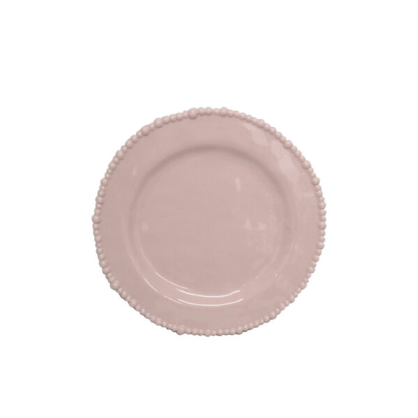 Melamine Pearl Side Plate - French Pink