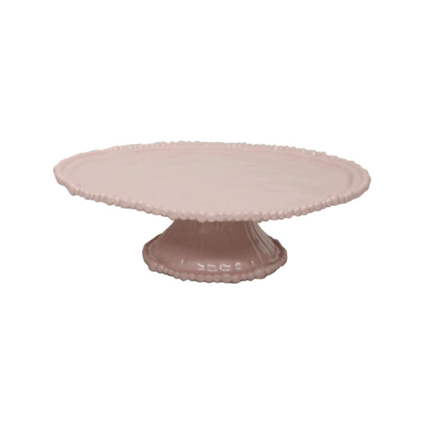 Melamine Pearl Cake Stand - French Pink