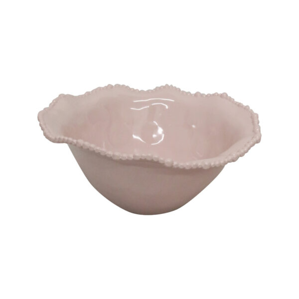 Melamine Pearl Bowl 36cm - French Pink