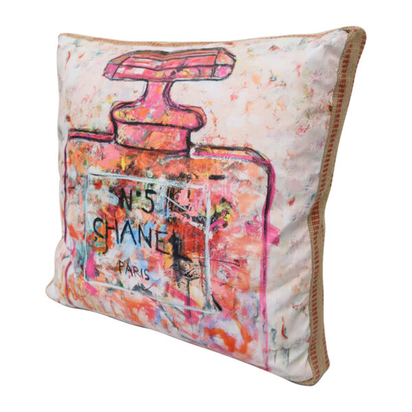 Art Cushion No°5 - Pink - Image 2