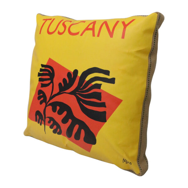 Art Cushion Tuscany - Yellow - Image 2