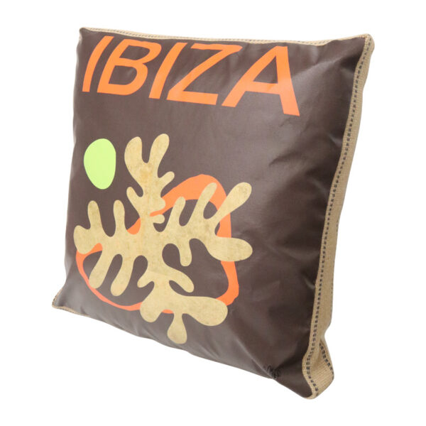 Art Cushion Ibiza - Coffee - Image 2