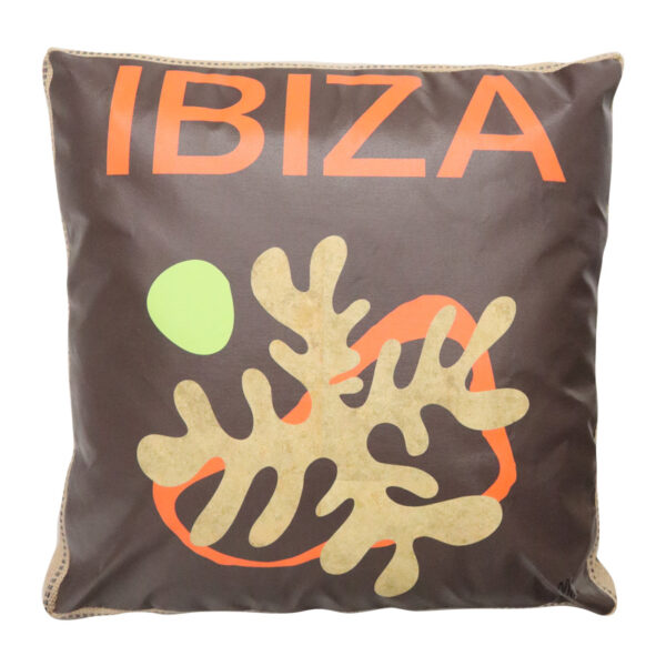 Art Cushion Ibiza - Coffee