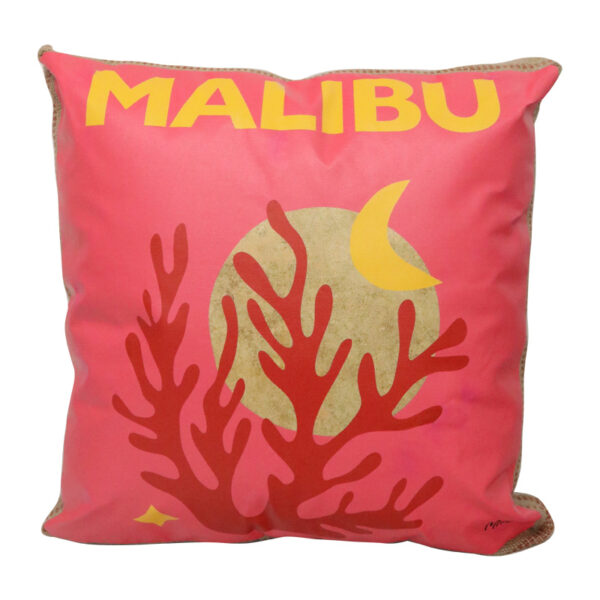 Art Cushion Malibu - Hot Pink