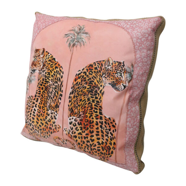 Art Cushion Leopard - Pink - Image 2