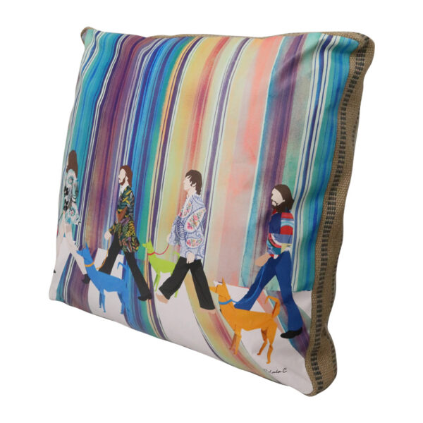 Art Cushion Abbey Road - Multi - Image 2