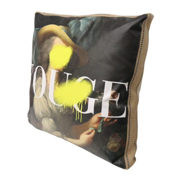 Art Cushion Vouge - Yellow - Image 2