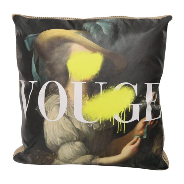 Art Cushion Vouge - Yellow