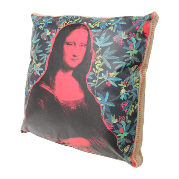 Art Cushion Mona Lisa - Pink - Image 2