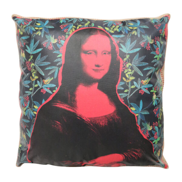 Art Cushion Mona Lisa - Pink