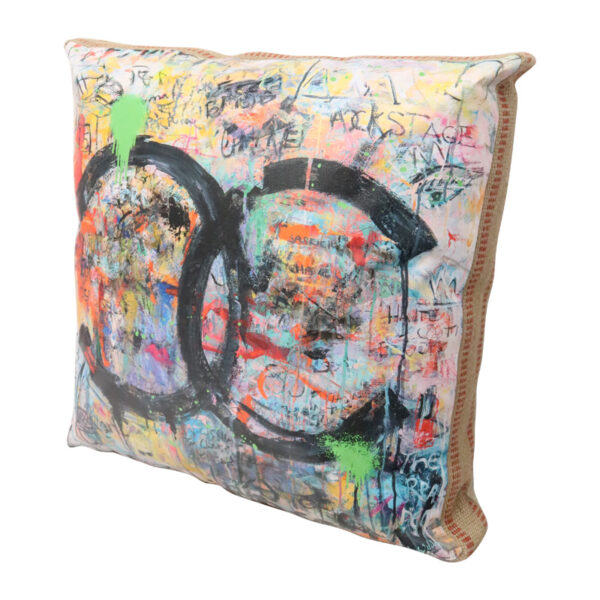 Art Cushion Coco  - Black - Image 2