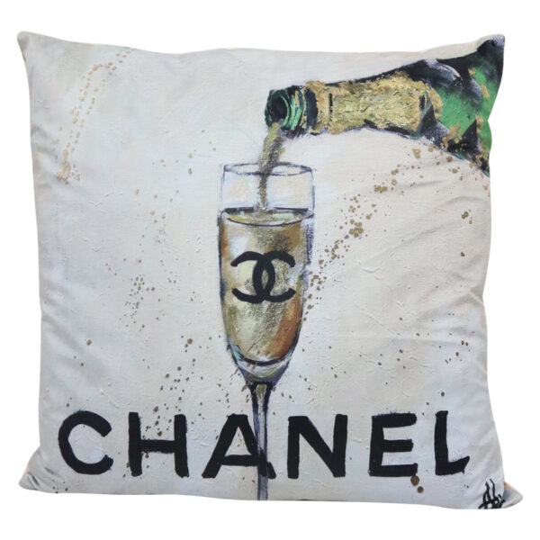 Art Cushion Velvet Chanel