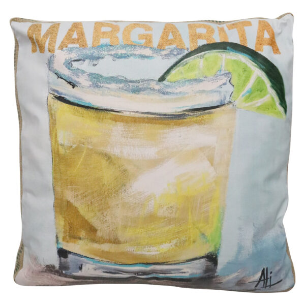 Art Cushion Burlap Margarita